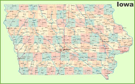 towns in iowa alphabetized.